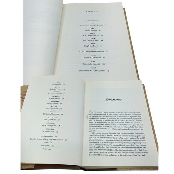 Measuring America by Andro Linklater 2002 Walker Publishing Hardcover Book - Picture 8 of 14